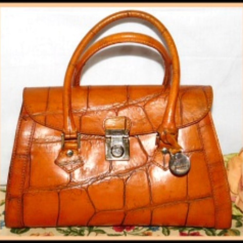 ISO - This is my unicorn for sure... Dooney and Bourke Satchel - Nile - Croc
